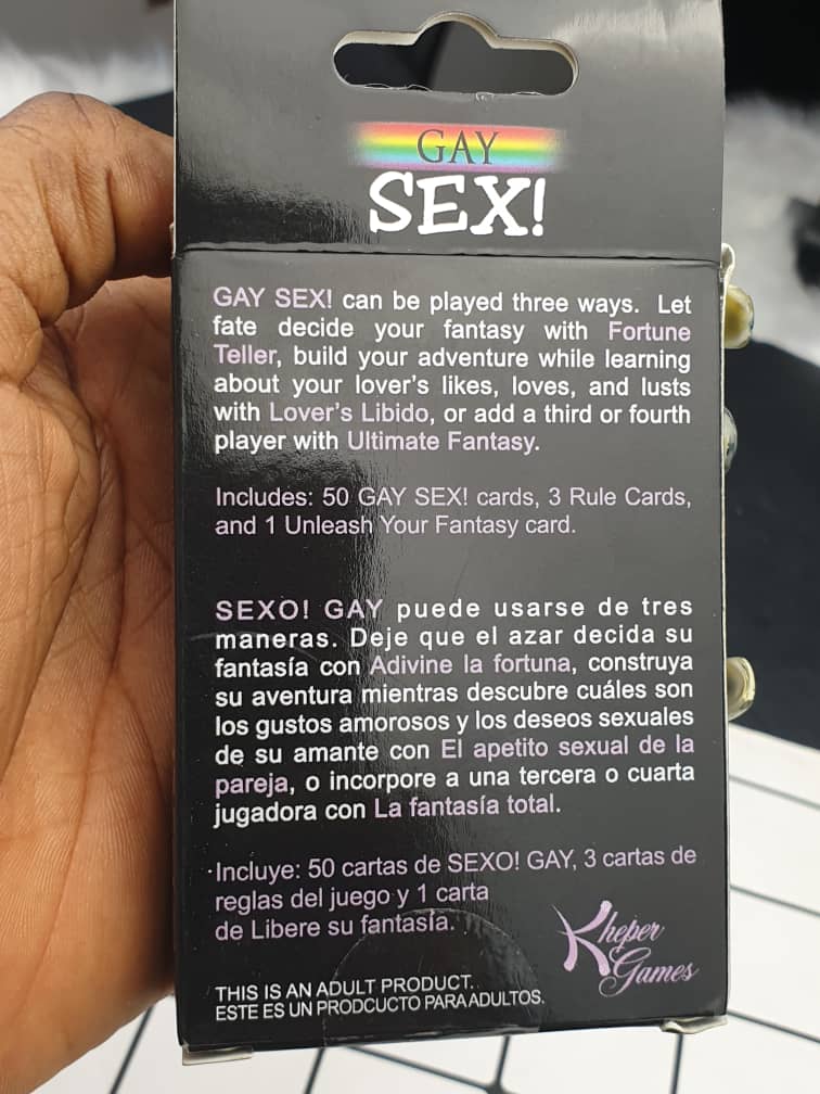 Gay Sex Card Game Sextoy9ja 